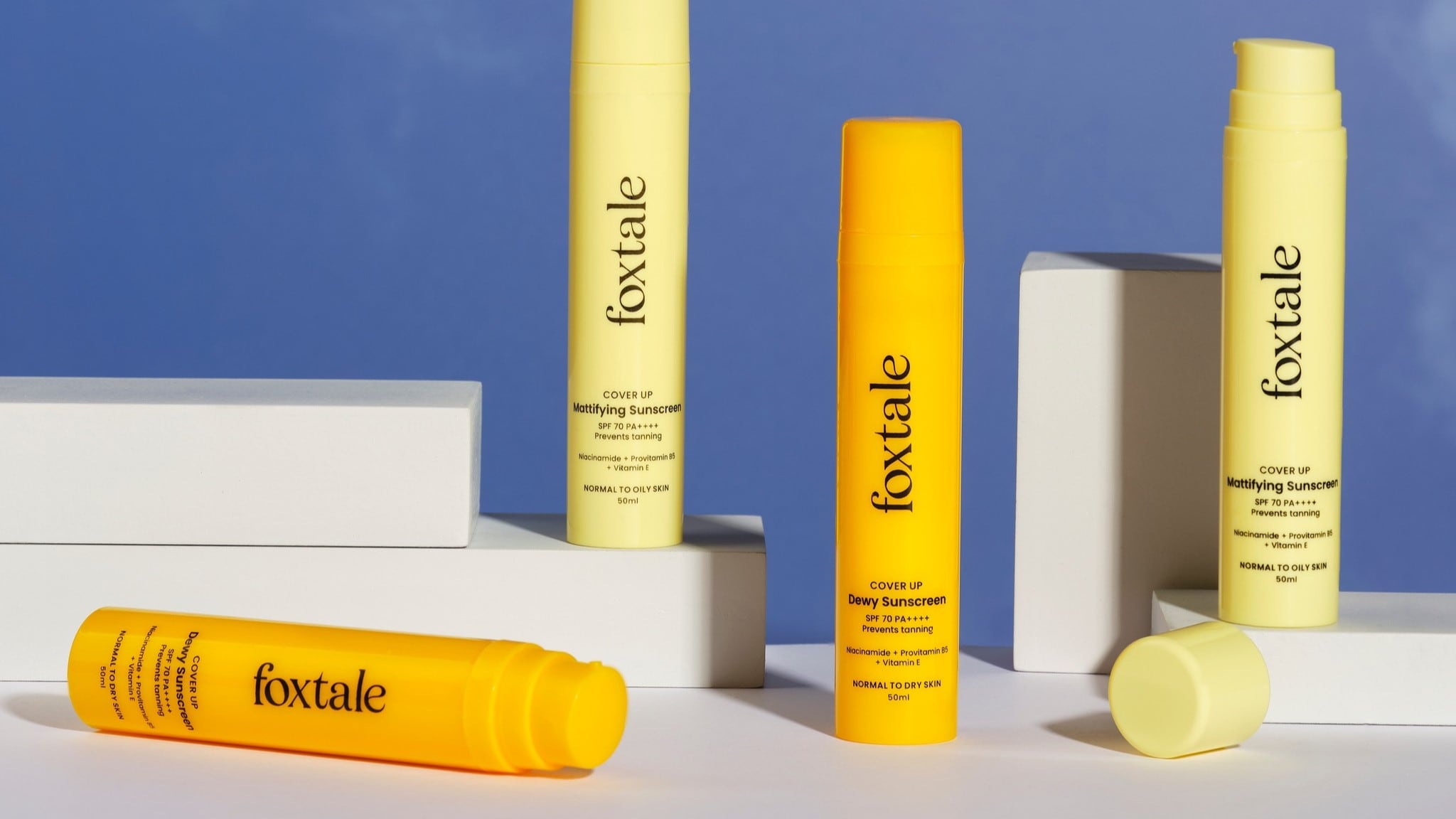 Foxtale's products photoshoot
