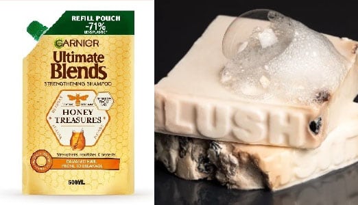 PROMOTIONAL FEATURE USE ONLY Garnier x Lush