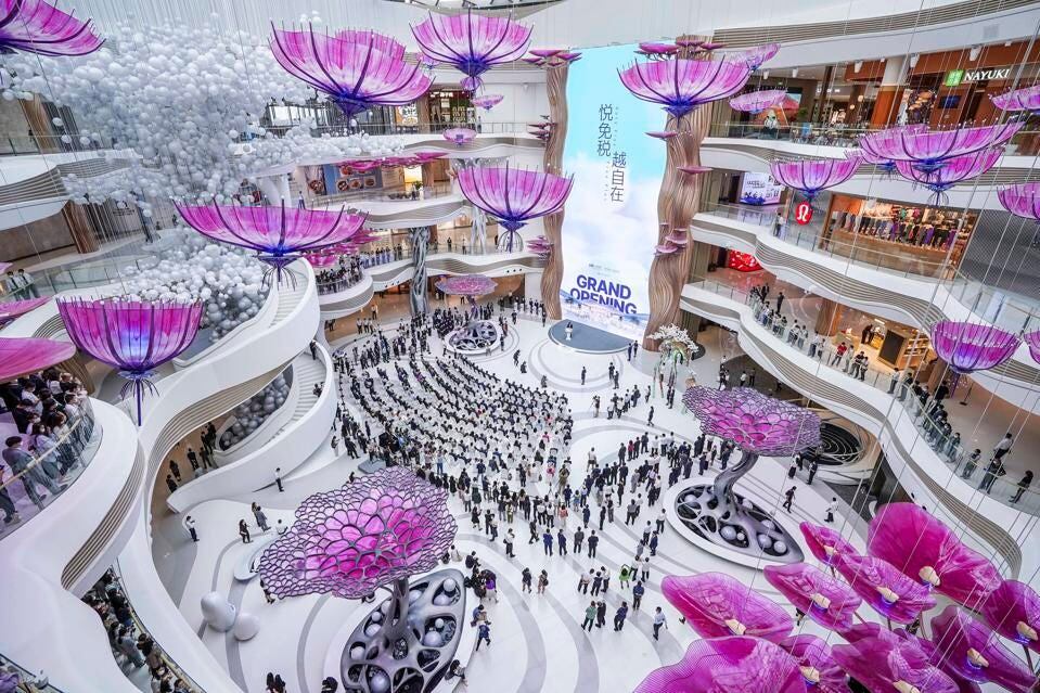 Personalisation and premiumisation: Beauty brands pull out the stops at opening of China's mammoth duty-free complex