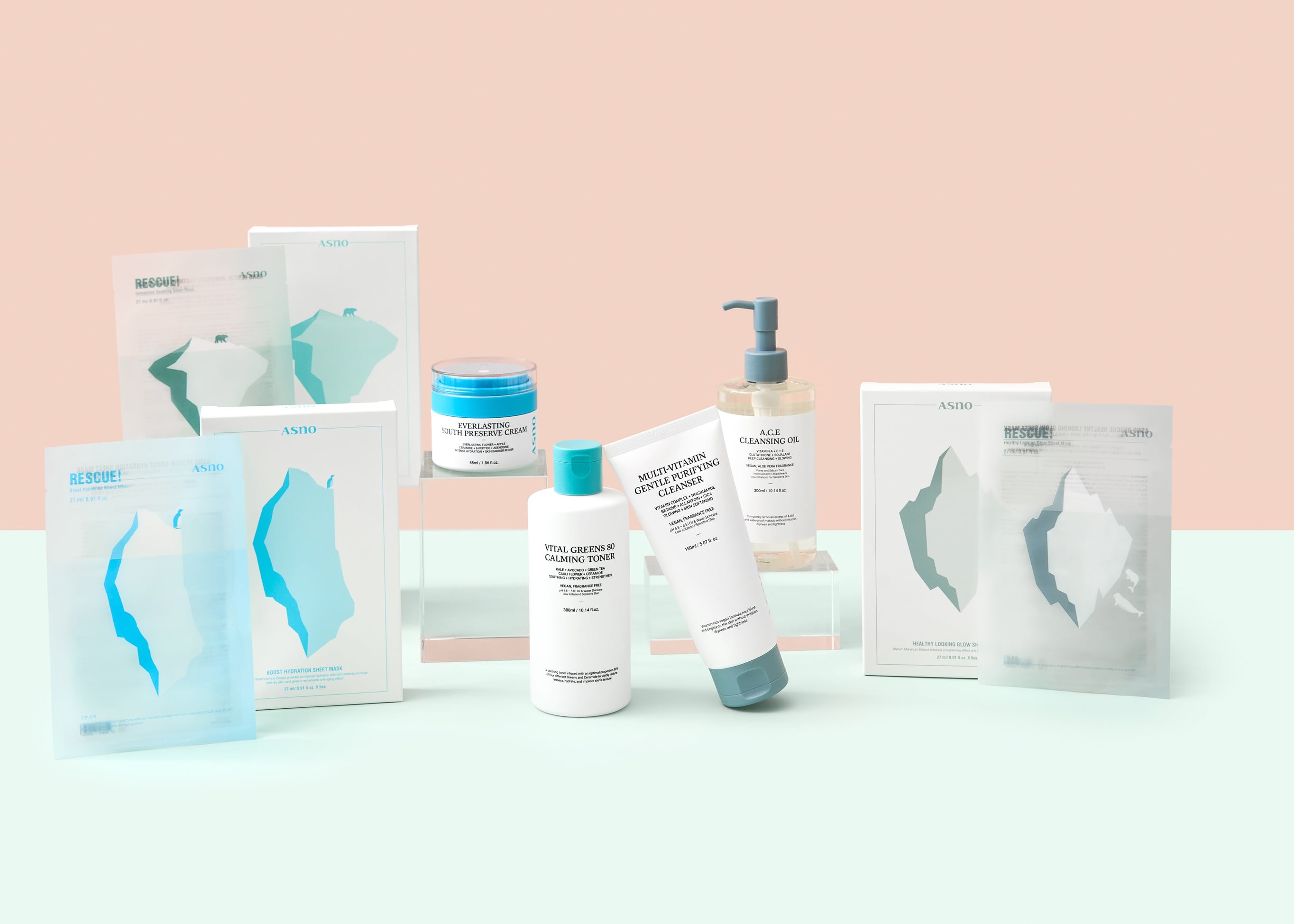 Korean vegan beauty brand ASNO