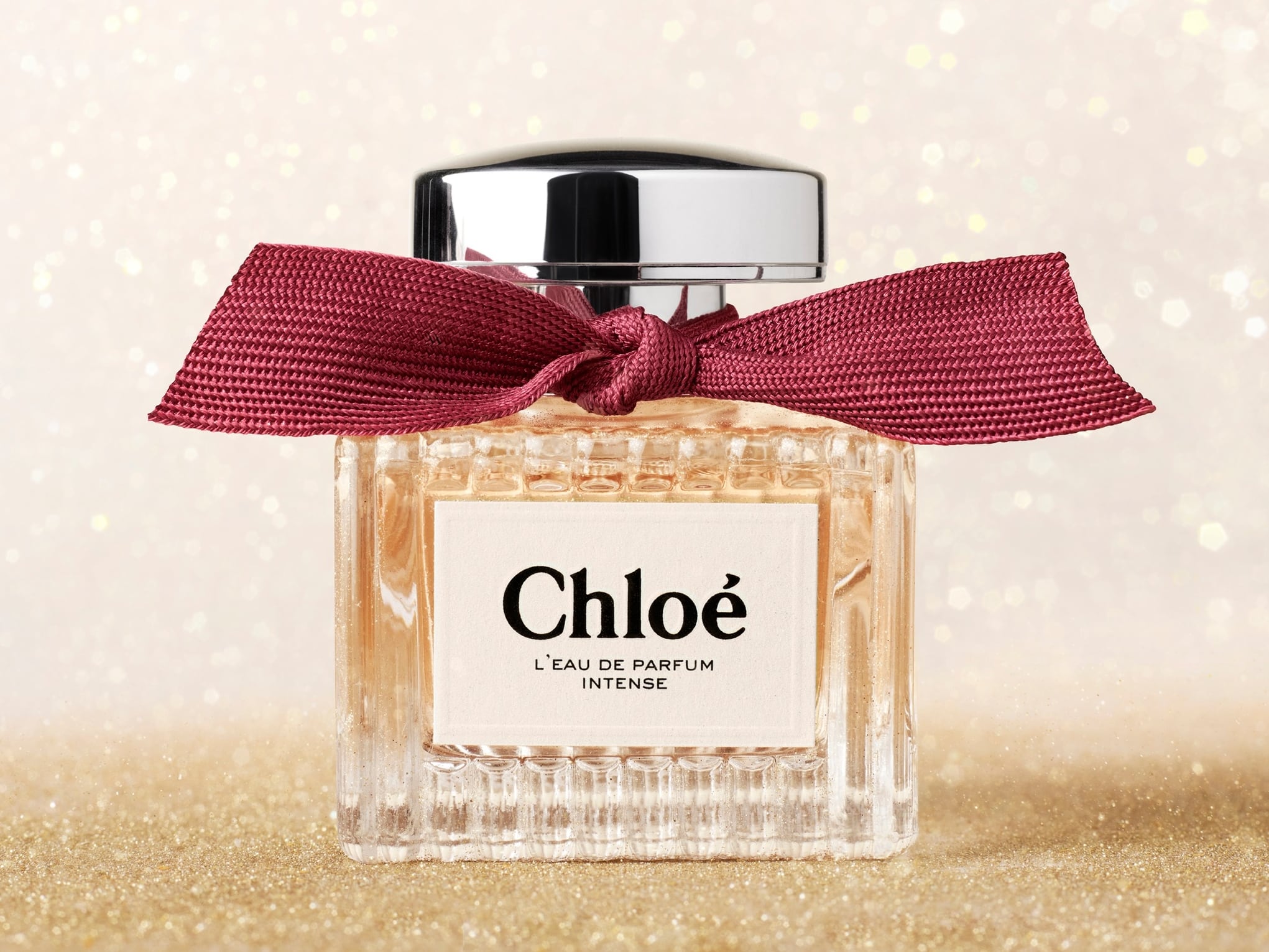 Chloe EDP with red ribbon product shot