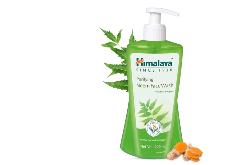Herbal help: Himalaya’s neem face wash clinically shown to reduce acne after four weeks while maintaining hydration