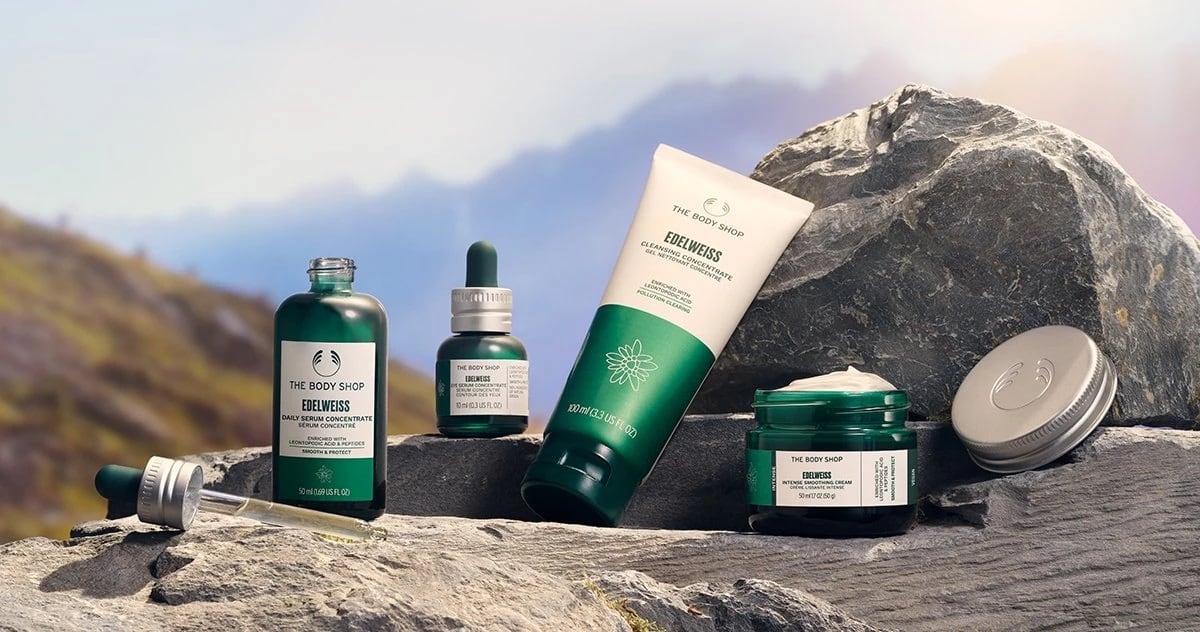 Resilient beauty: The Body Shop’s aims to move away from the ‘idealisation of youth’ with Edelweiss