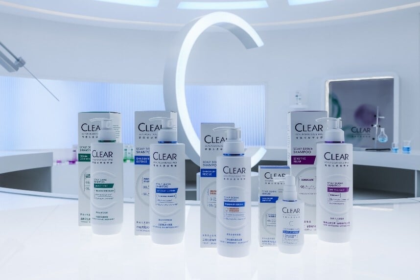 CLEAR debuts scalp-focused range in China to meet rising demand for premiumisation