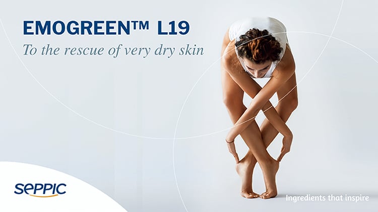 Emogreen™ L19 to the rescue of very dry skin