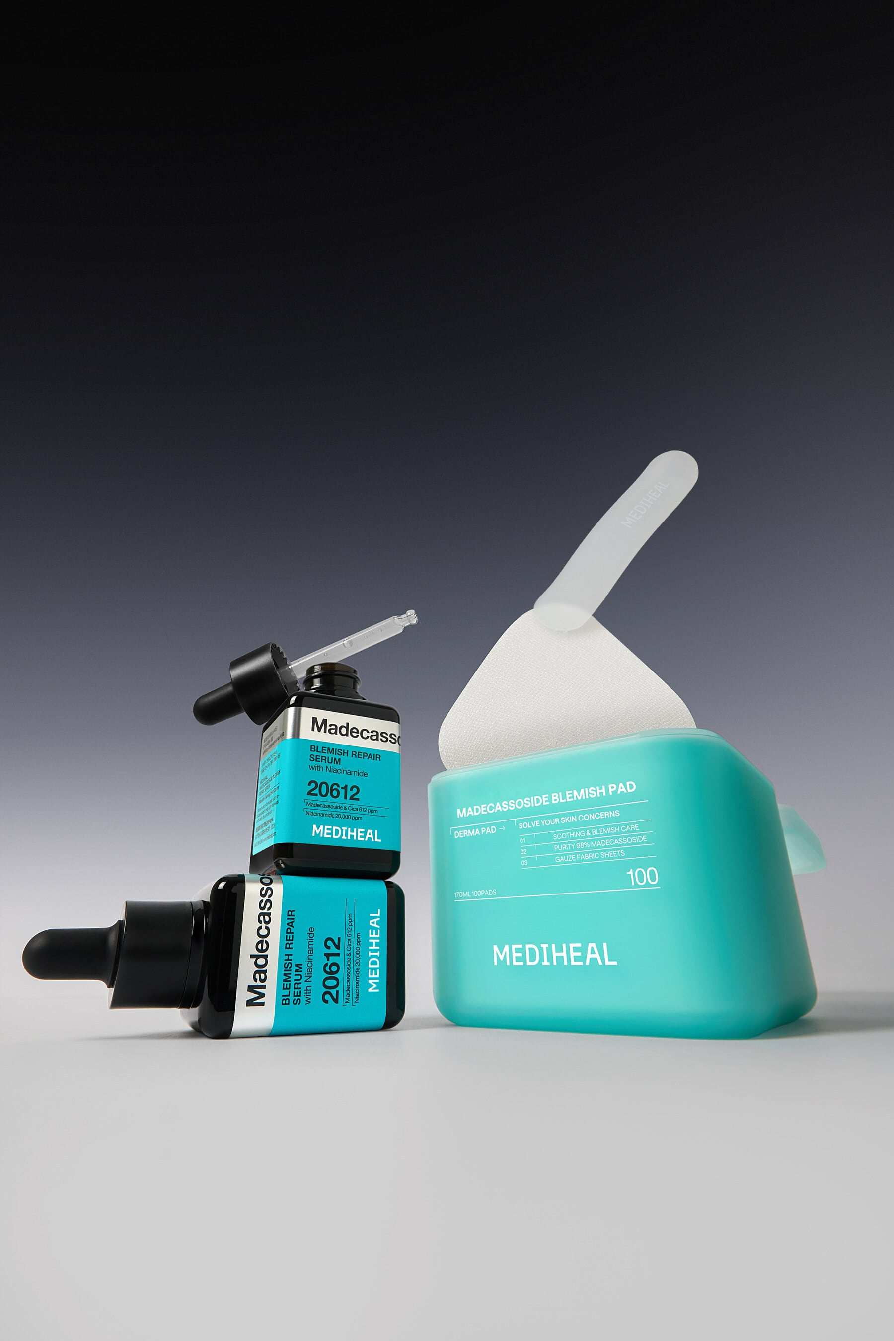 Mediheal Madecassoside Blemish Pad and Madecassoside Blemish Serum