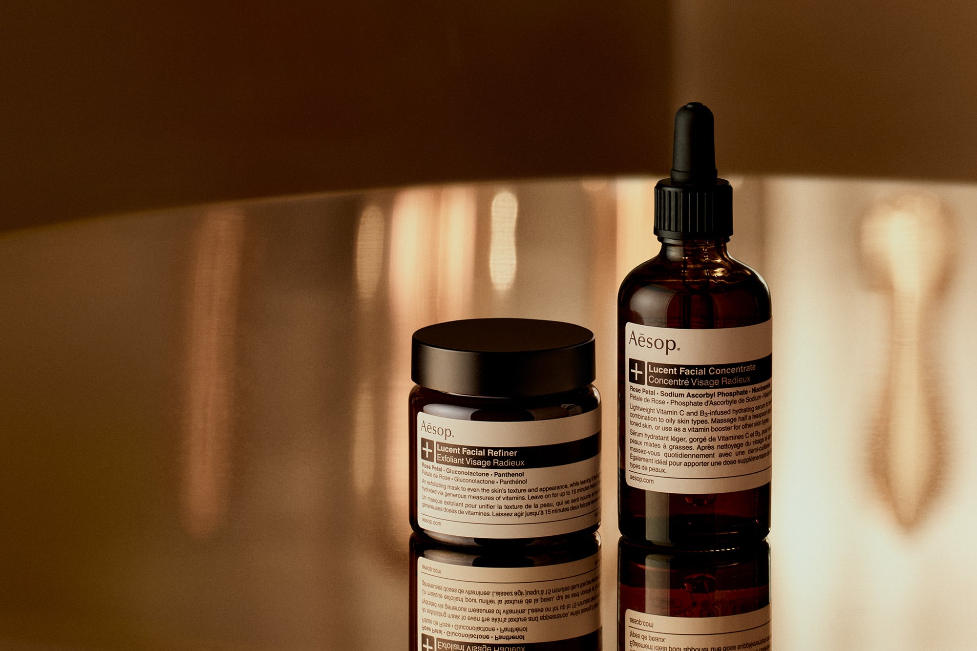 Aēsop Lucent range