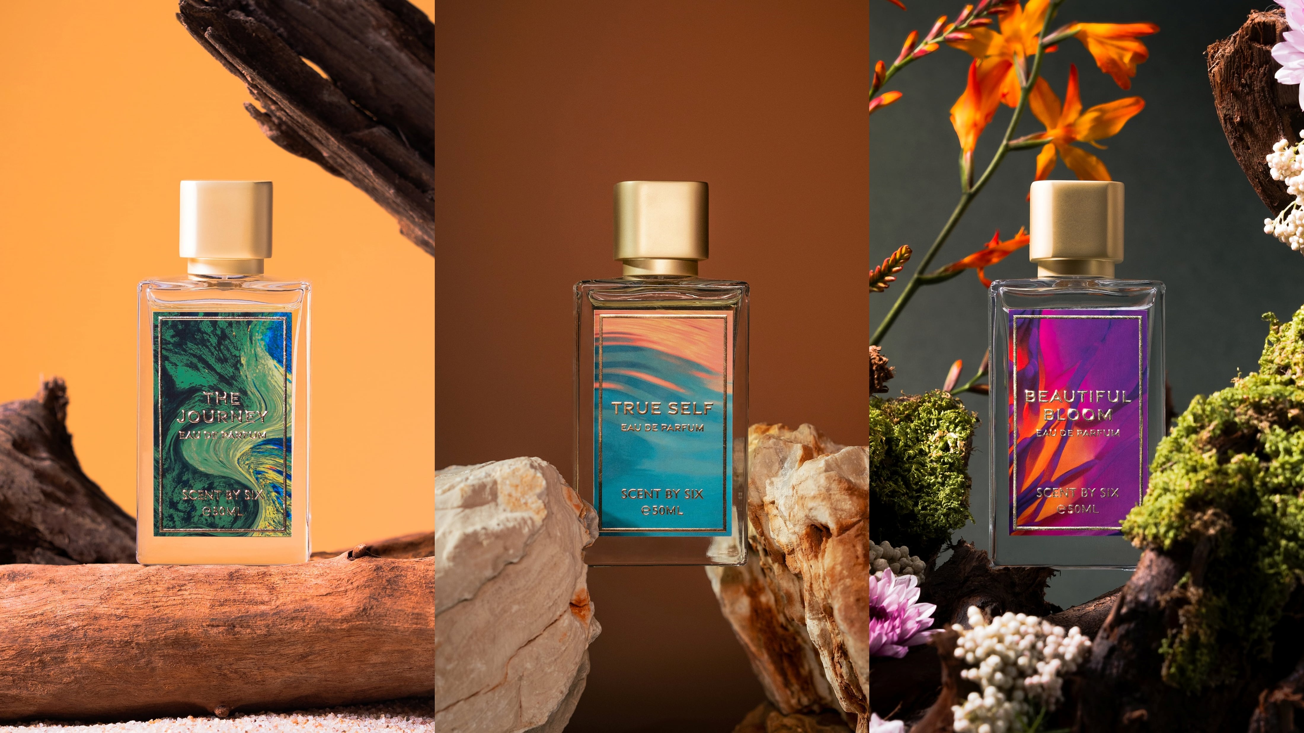 The Reflections Collection perfume bottles