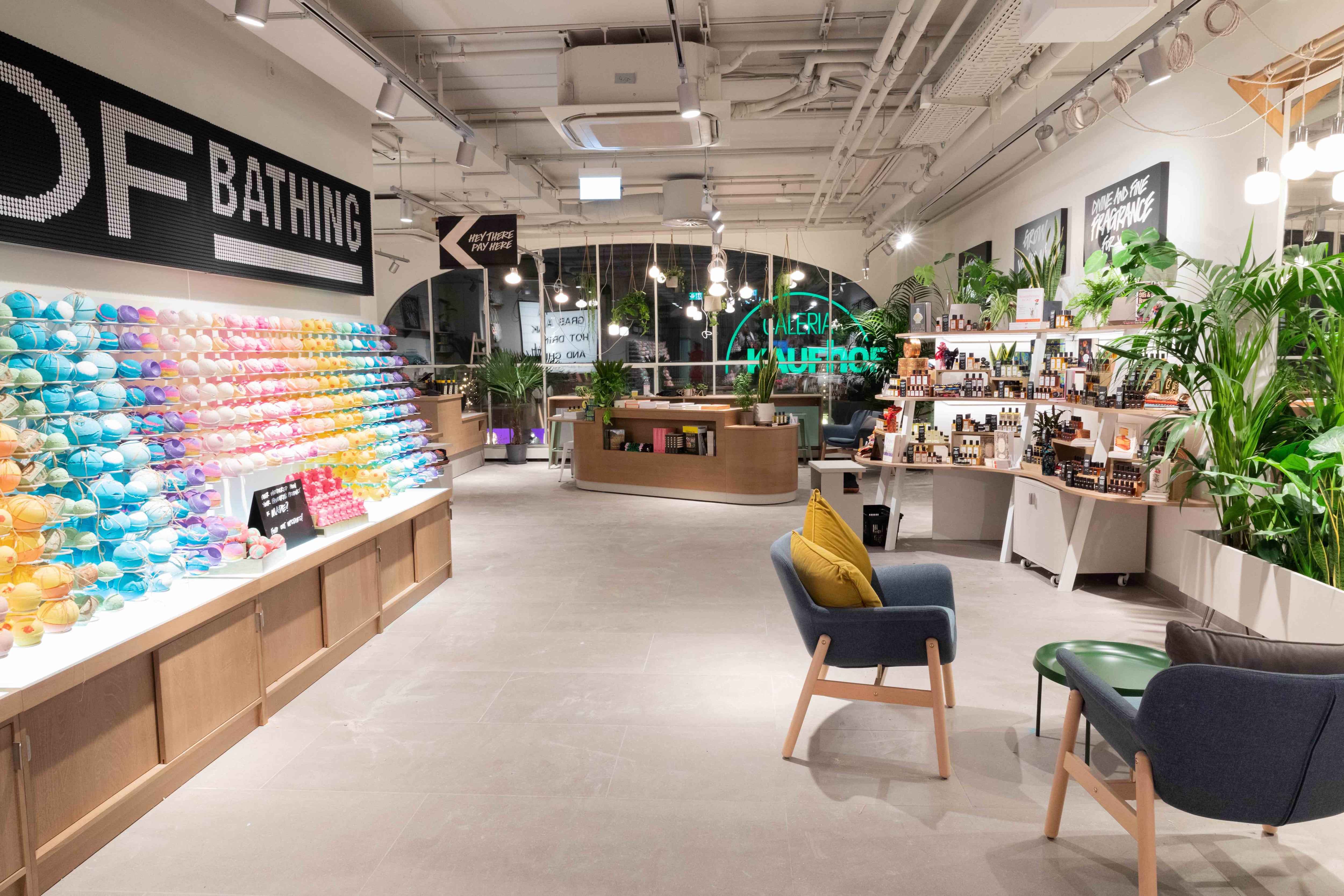 ‘Game-changing’ beauty in bricks: Lush opens two concept stores and a mega Munich site