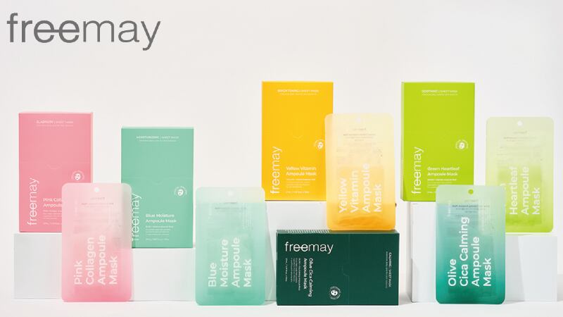 Korean skin care brand freemay pins hope on hype and popularity of ionised ampoule masks for Japan launch