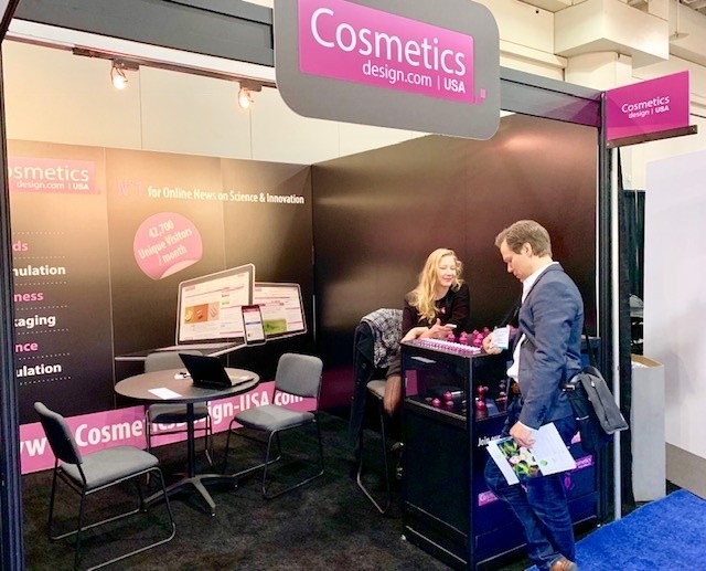 The Cosmetics Design Booth