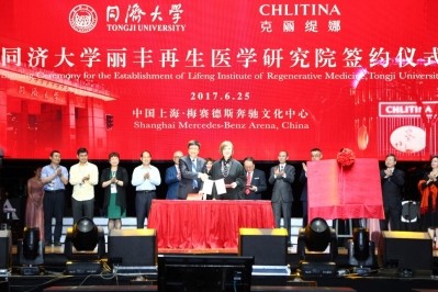 Chlitina creates regenerative medicine platform with Tongji University