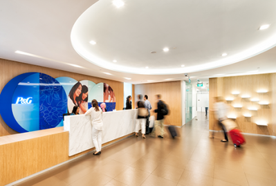 Sneak a peek inside P&G's new Singapore office