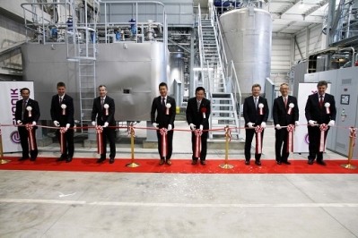 opening ceremony of the expanded DSL facility (photo courtesy of Evonik)