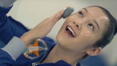 Now that's a campaign! IOPE's zero gravity test 'proves' air cushion compact works anywhere