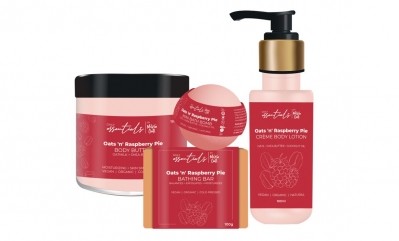 Marketed under the Daily Essentials brand, MilkinOats currently sells four products, a body lotion, body butter, bathing bar and a bath bomb. ©MilkinOats
