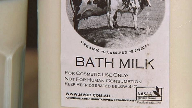 Raw milk bath product recalled following toddler’s death