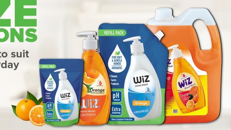 Wiz Care tackles sustainability with jumbo-sized packs and multifunctional products for the mass market. [Wiz Care]