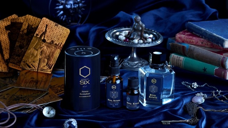 Scent by SIX launches a new scent collection to promote better sleep. [Scent by SIX]