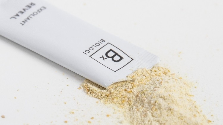 Biologi has launched a powdered exfoliant that taps into the ‘skinimalism’ trend. [Biologi]
