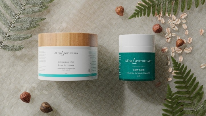 A For Apothecary aims to create plant-based remedies for common baby skin issues and sensitive skin. ©A For Apothecary