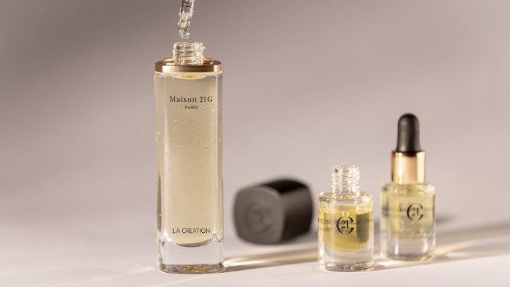 Maison 21G has developed a new concept for its travel retail debut based on the data it has captured on scent preferences across Asia. [Maison 21G]