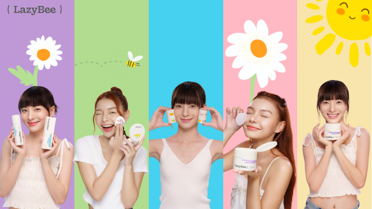 South Korean food delivery app Baemin launches Vietnamese skin care and makeup brand Lazy Bee to diversify offerings © Lazy Bee