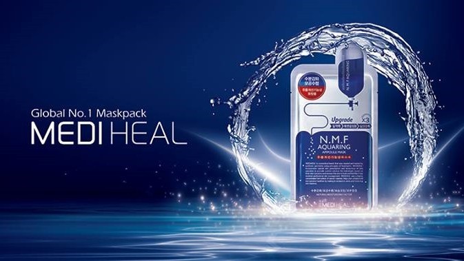K-beauty sheet mask brand Mediheal is expanding its international brand presence by launching in the US market. ©Mediheal