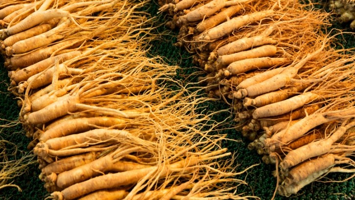 Fresh ginseng is usually processed into longer-lasting forms such as Korean red ginseng, with the process bringing about changes in ginseng components. ©Getty Images