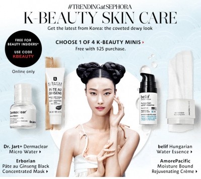 Male skin care and sheet masks K-beauty