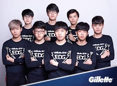 Chinese league of legends team partners with Gillette