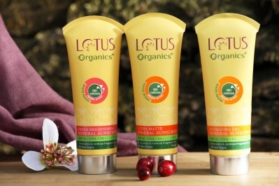 Lotus Organics+ mineral-based sunscreens © Lotus Herbals