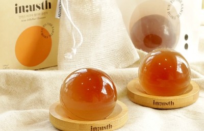 in;usth is a brand under Cosmocos whose cleansers have captured attention for its jelly ball-shape design. ©Cosmocos