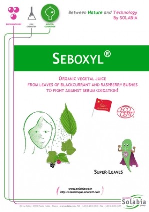 Seboxyl®, a new direction for oily skin prone to acne!