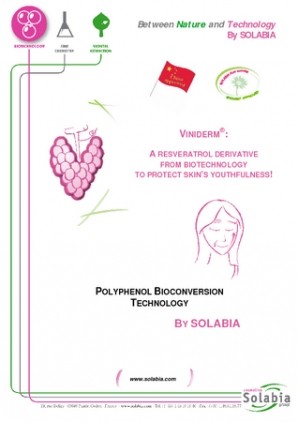 VINIDERM®, a resveratrol derivative from biotechnology to protect skin’s youthfulness!