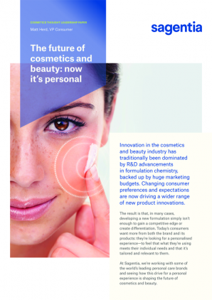 The future of cosmetics and beauty: now it’s personal